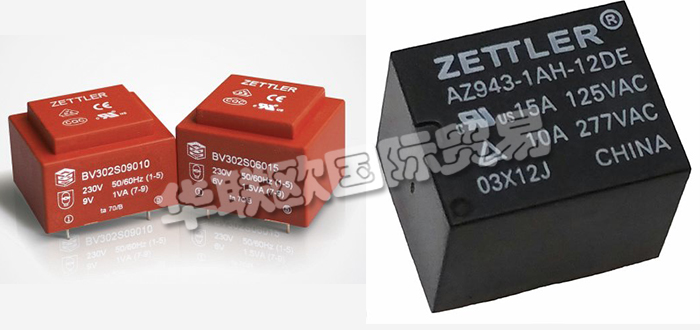 德國(guó)ZETTLER公司主要供應(yīng)：德國(guó)賽特勒繼電器,ZETTLER變壓器，貼片式變壓器，環(huán)形變壓器，密封變壓器，電流互感器，電源模塊，溫控器，接觸器，太陽能繼電器等產(chǎn)品。